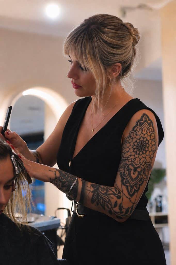 Sheila Portela peluquera profesional Barcelona